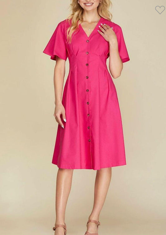 VESTIDO ROSADO